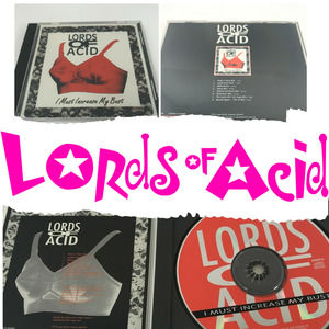 Rare Lords of Acid 'I Must Increase My Bust' 1996 Audio CD, Used, Excellent